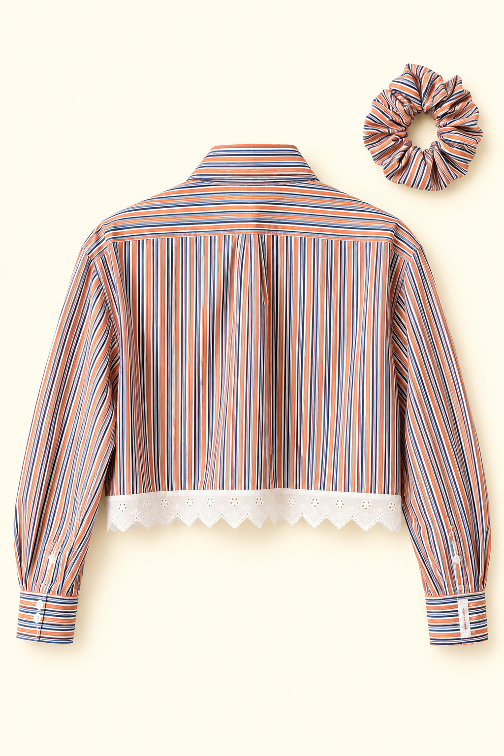 ROXY Romée | Upcycled top & scrunchie - L