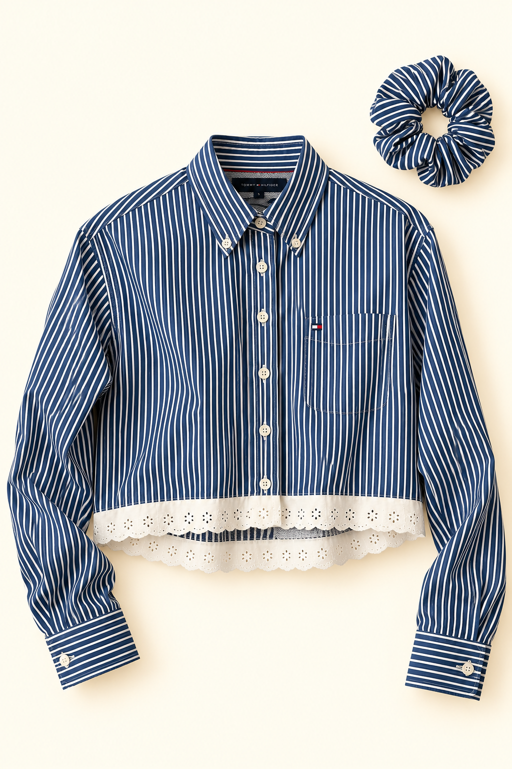 ROXY Reggie | Upcycled top & scrunchie - XL