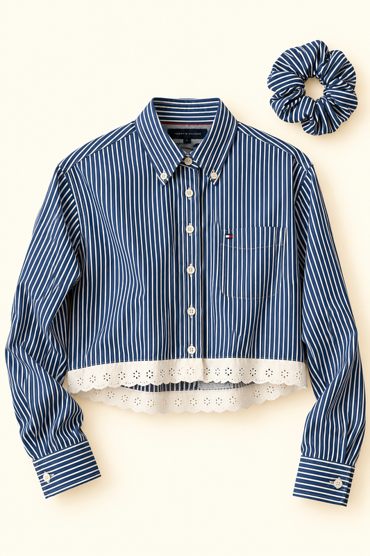 ROXY Reggie | Upcycled top & scrunchie - XL