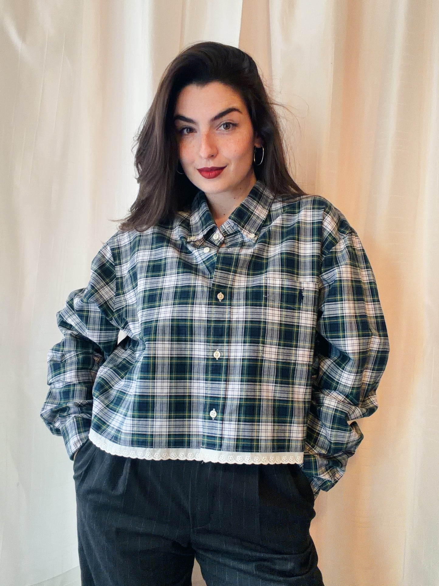 ROXY Ronae | Upcycled top & scrunchie - XXL