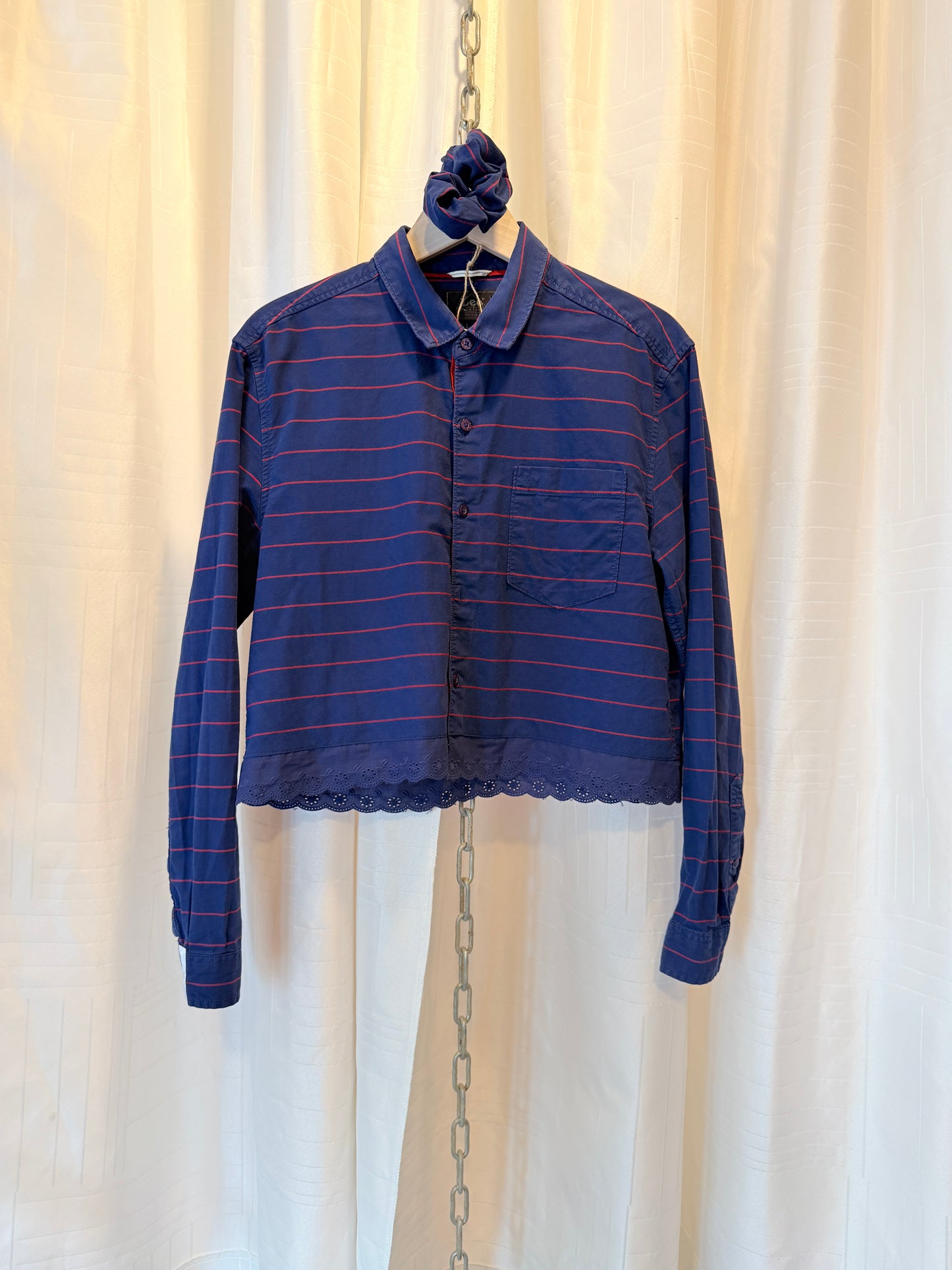 ROXY Rainey | Upcycled top & scrunchie - M