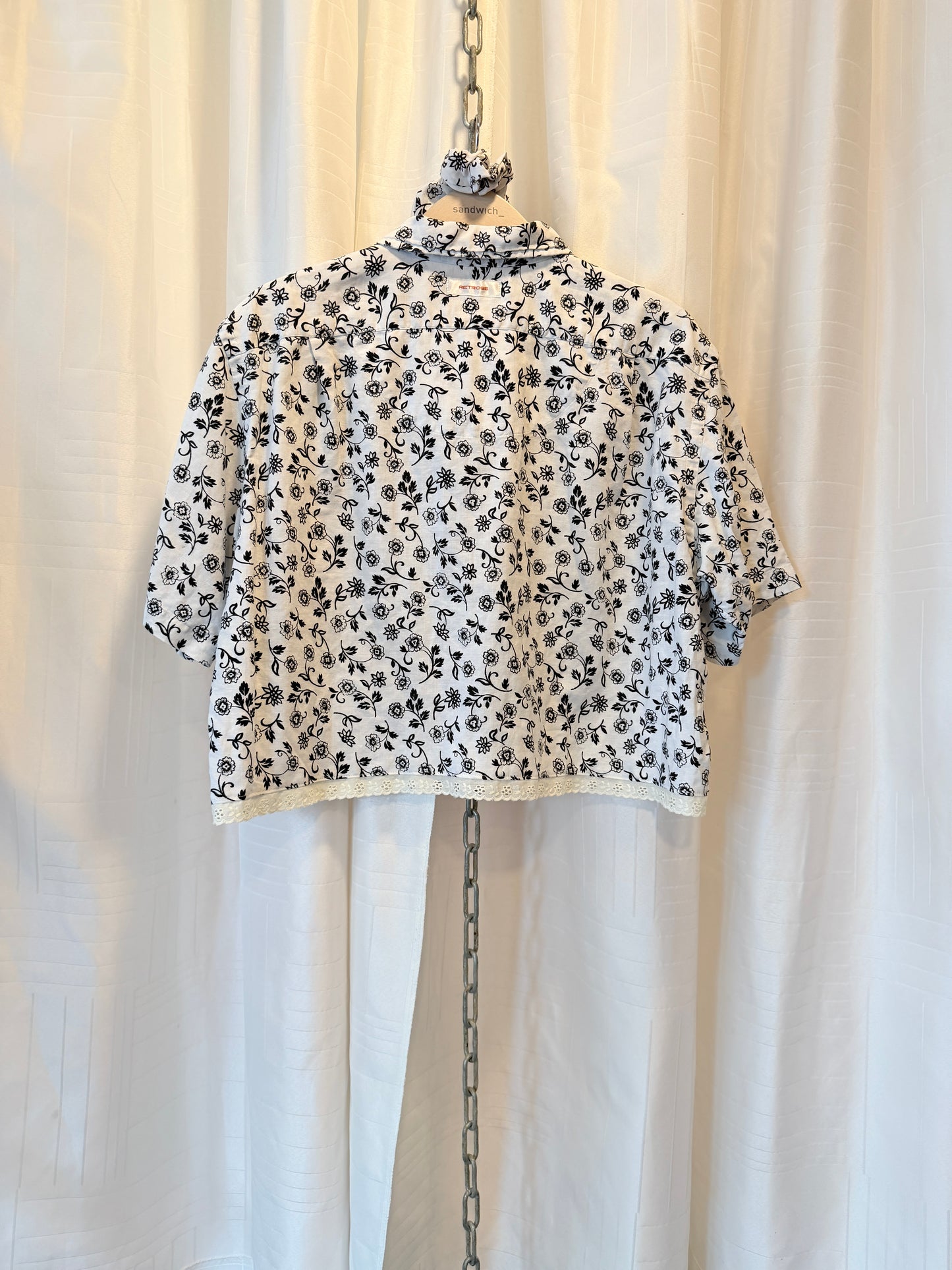 ROXY Rêve | Upcycled top & scrunchie - L