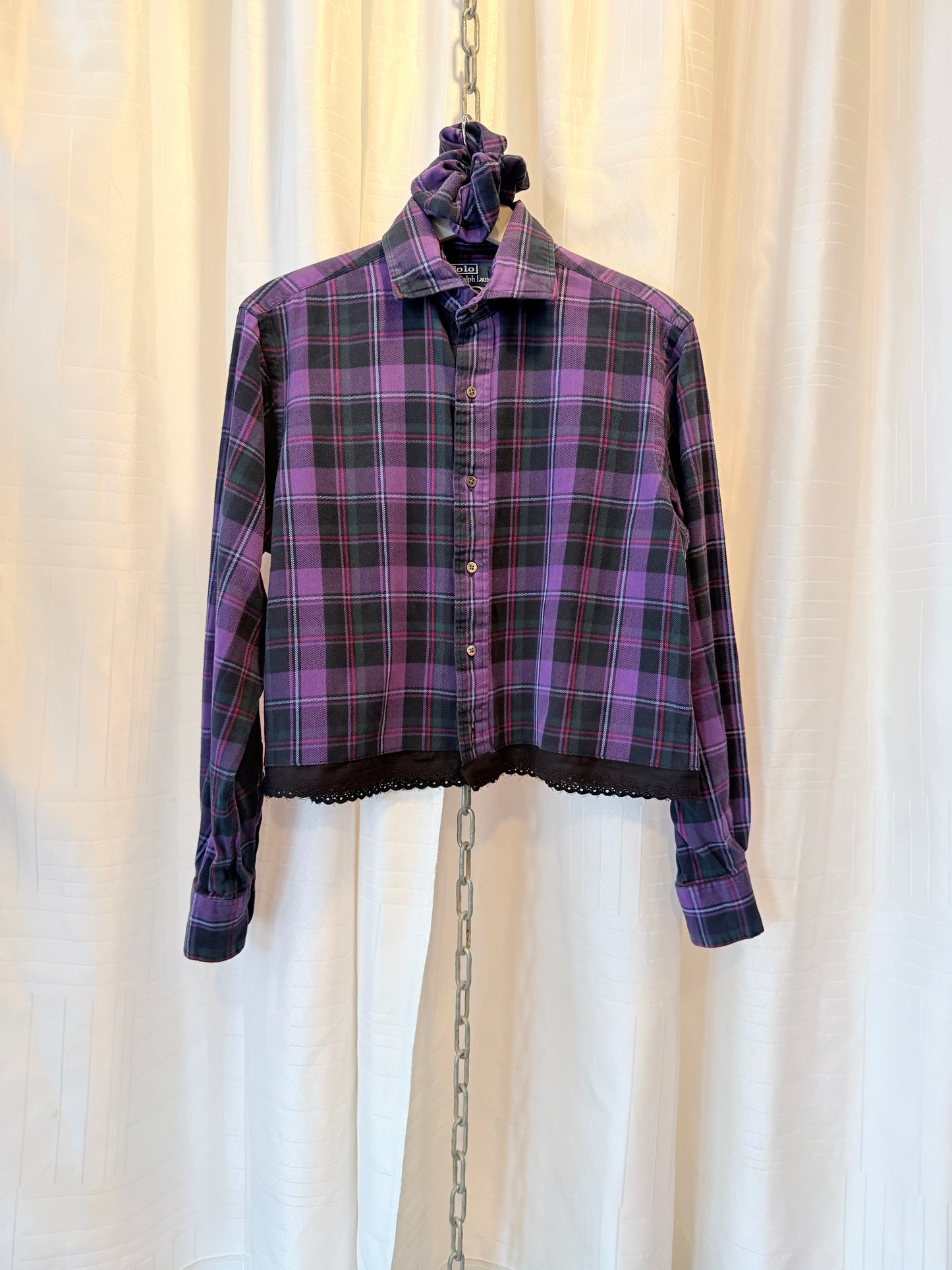 ROXY Raisa | Upcycled top & scrunchie - M