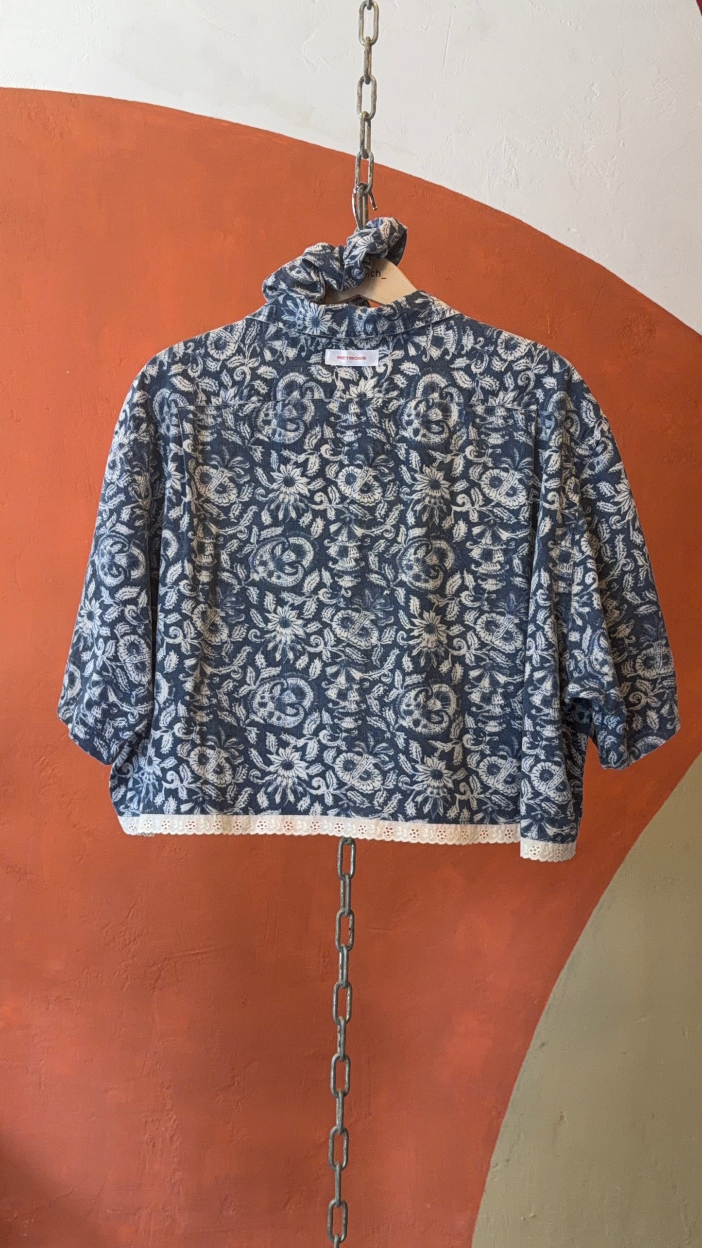 ROXY Rosaleen | Upcycled top & scrunchie - XL