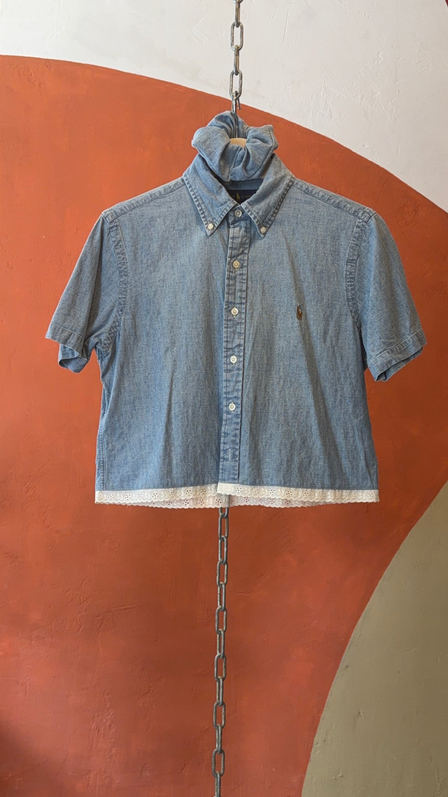 ROXY Raniah | Upcycled top & scrunchie - S