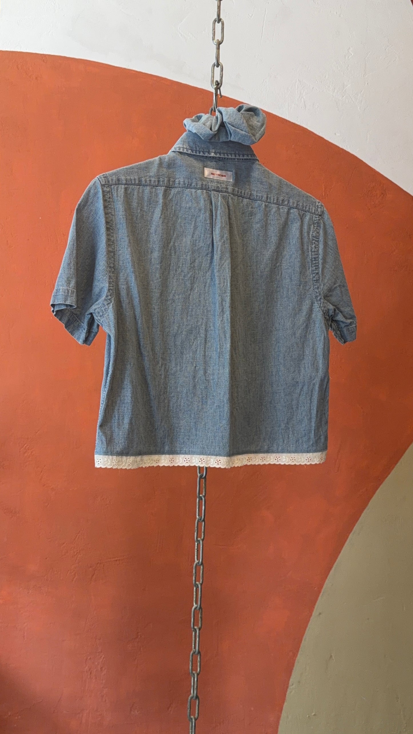 ROXY Raniah | Upcycled top & scrunchie - S