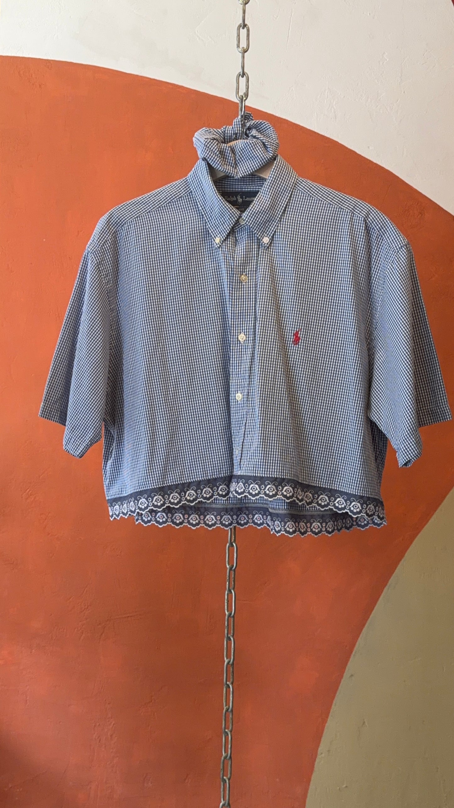 ROXY Ruth | Upcycled top & scrunchie - XL
