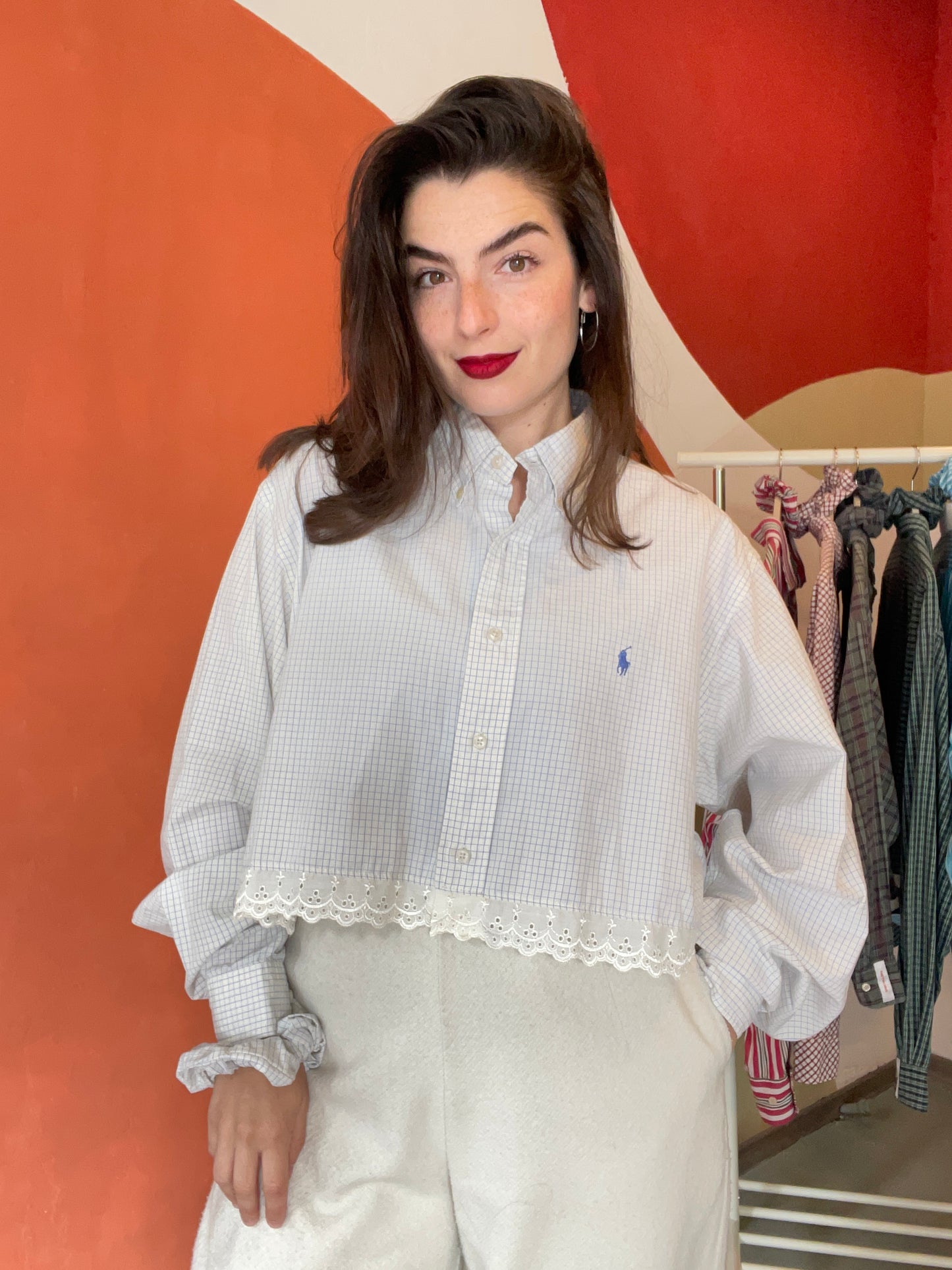 ROXY | Upcycled top & scrunchie - XL