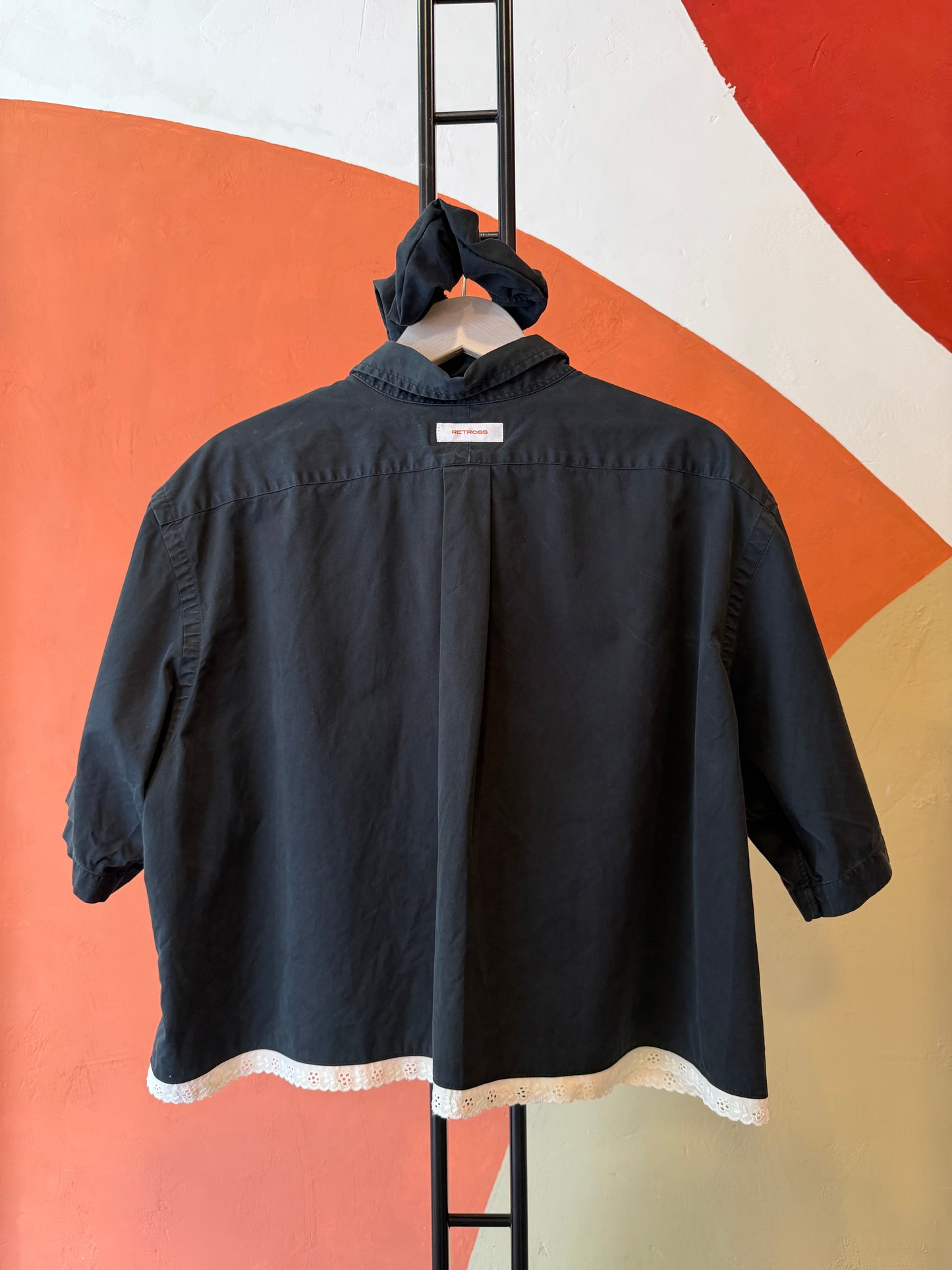 ROXY Ravenna | Upcycled top & scrunchie - XL