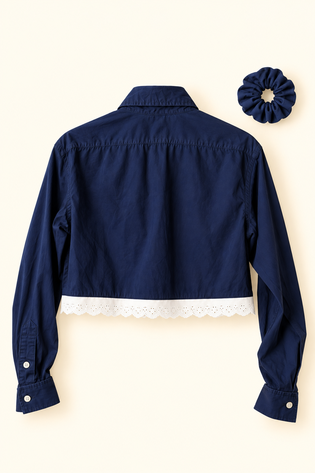 ROXY Rosanna | Upcycled top & scrunchie - L