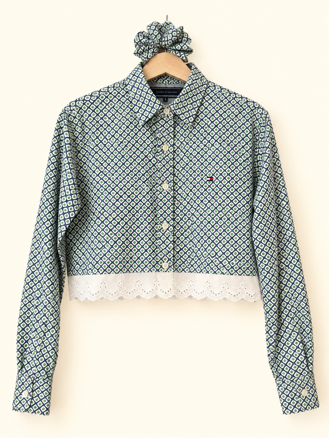 ROXY Rory | Upcycled top & scrunchie - M